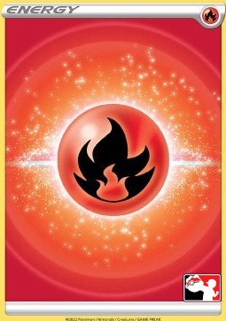 Fire Energy 002 — Play! Pokémon Prize Pack Series Two (English Pokémon TCG card)