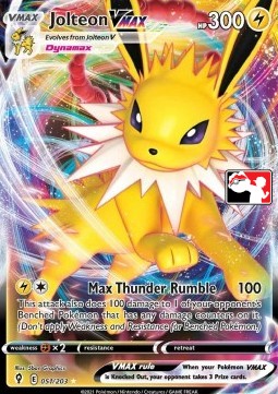 Jolteon VMAX 051 — Play! Pokémon Prize Pack Series Two (English Pokémon TCG card)