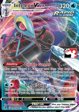 Inteleon VMAX 079 — Play! Pokémon Prize Pack Series Two (English Pokémon TCG card)