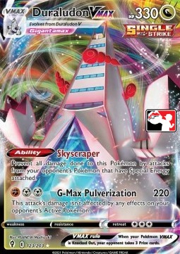 Duraludon VMAX 123 — Play! Pokémon Prize Pack Series Two (English Pokémon TCG card)