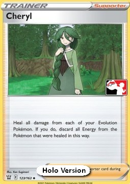Cheryl 123 — Play! Pokémon Prize Pack Series Two (English Pokémon TCG card)
