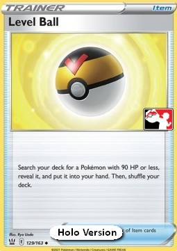 Level Ball 129 — Play! Pokémon Prize Pack Series Two (English Pokémon TCG card)