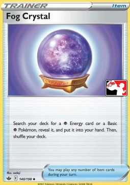 Fog Crystal 140 — Play! Pokémon Prize Pack Series Two (English Pokémon TCG card)