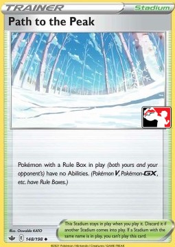 Path to the Peak 148 — Play! Pokémon Prize Pack Series Two (English Pokémon TCG card)