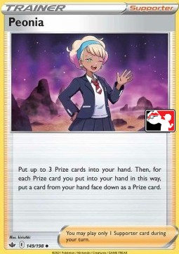Peonia 149 — Play! Pokémon Prize Pack Series Two (English Pokémon TCG card)