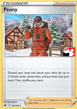 Peony 150 — Play! Pokémon Prize Pack Series Two (English Pokémon TCG card)