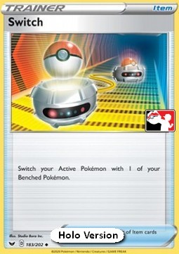 Switch 183 — Play! Pokémon Prize Pack Series Two (English Pokémon TCG card)