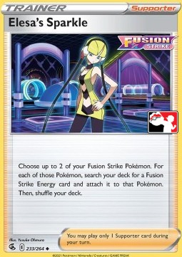 Elesa's Sparkle 233 — Play! Pokémon Prize Pack Series Two (English Pokémon TCG card)