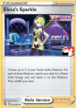 Elesa's Sparkle 233 — Play! Pokémon Prize Pack Series Two (English Pokémon TCG card)