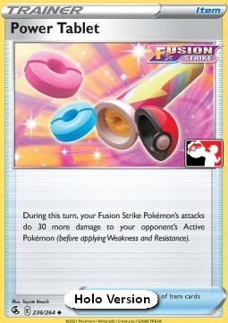Power Tablet 236 — Play! Pokémon Prize Pack Series Two (English Pokémon TCG card)