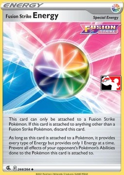 Fusion Strike Energy 244 — Play! Pokémon Prize Pack Series Two (English Pokémon TCG card)
