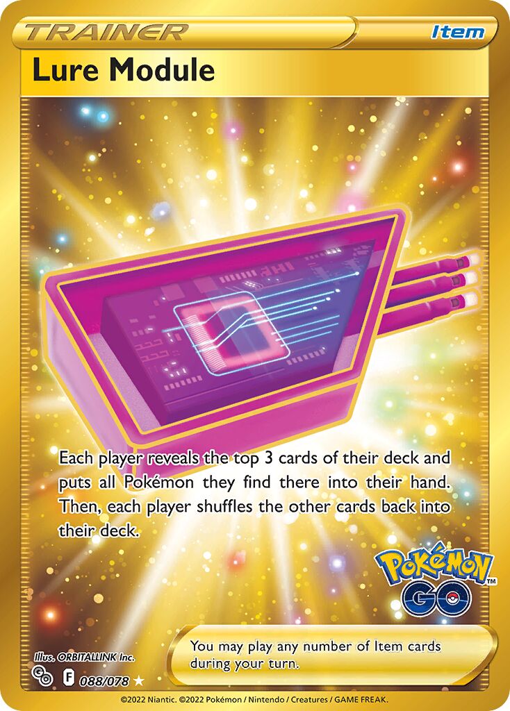Lure Module 088/78 — Pokémon GO (English Pokémon TCG card)