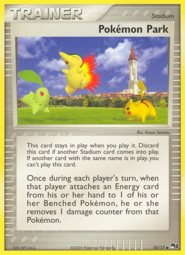 Pokémon Park 010/17 — POP Series 2 (English Pokémon TCG card)