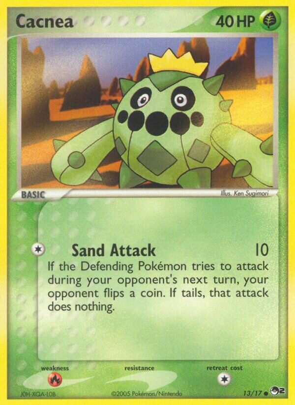 Cacnea 013/17 — POP Series 2 (English Pokémon TCG card)