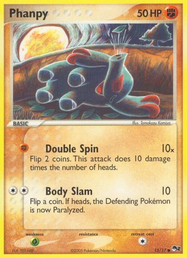 Phanpy 015/17 — POP Series 2 (English Pokémon TCG card)