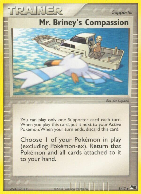 Mr. Briney's Compassion 008/17 — POP Series 2 (English Pokémon TCG card)