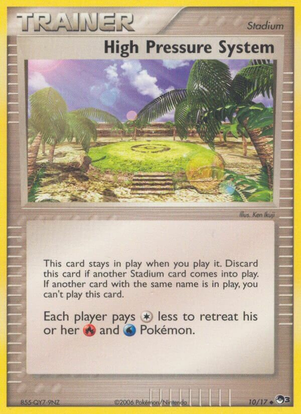 High Pressure System 010/17 — POP Series 3 (English Pokémon TCG card)
