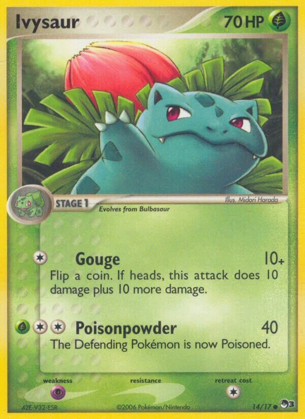 Ivysaur 014/17 — POP Series 3 (English Pokémon TCG card)