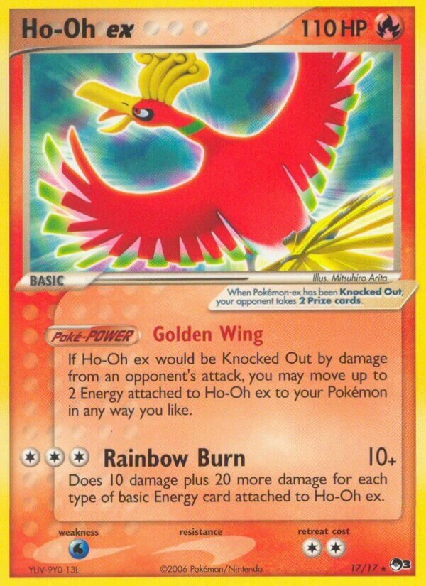 Ho-Oh ex 017/17 — POP Series 3 (English Pokémon TCG card)