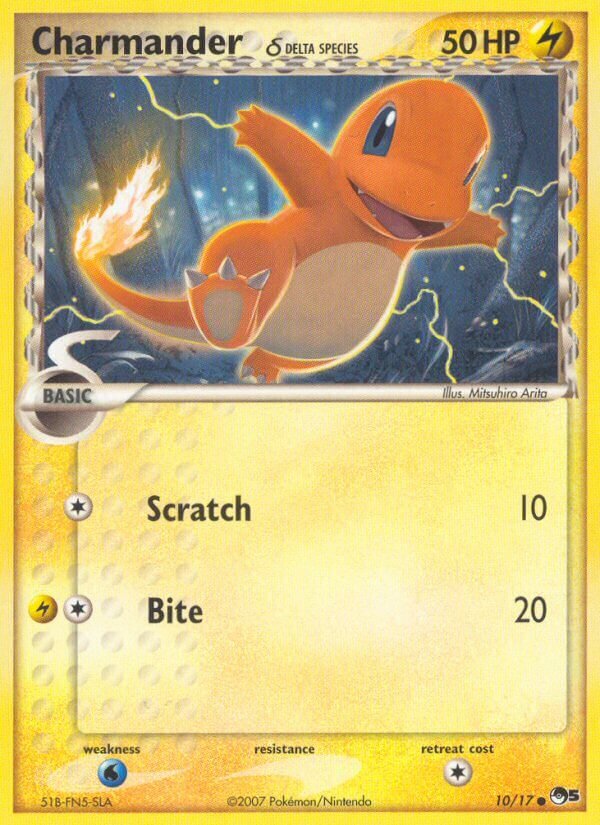 Charmander 010/17 — POP Series 5 (English Pokémon TCG card)