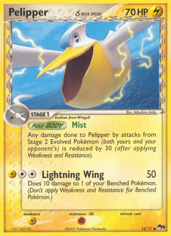 Pelipper 014/17 — POP Series 5 (English Pokémon TCG card)