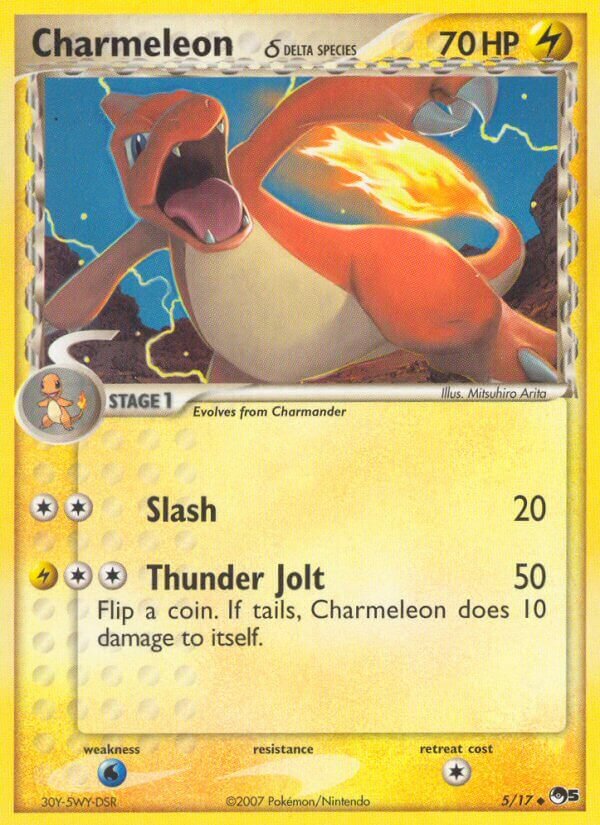 Charmeleon 005/17 — POP Series 5 (English Pokémon TCG card)
