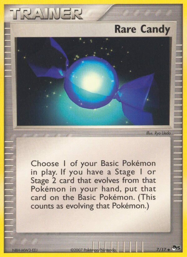 Rare Candy 007/17 — POP Series 5 (English Pokémon TCG card)