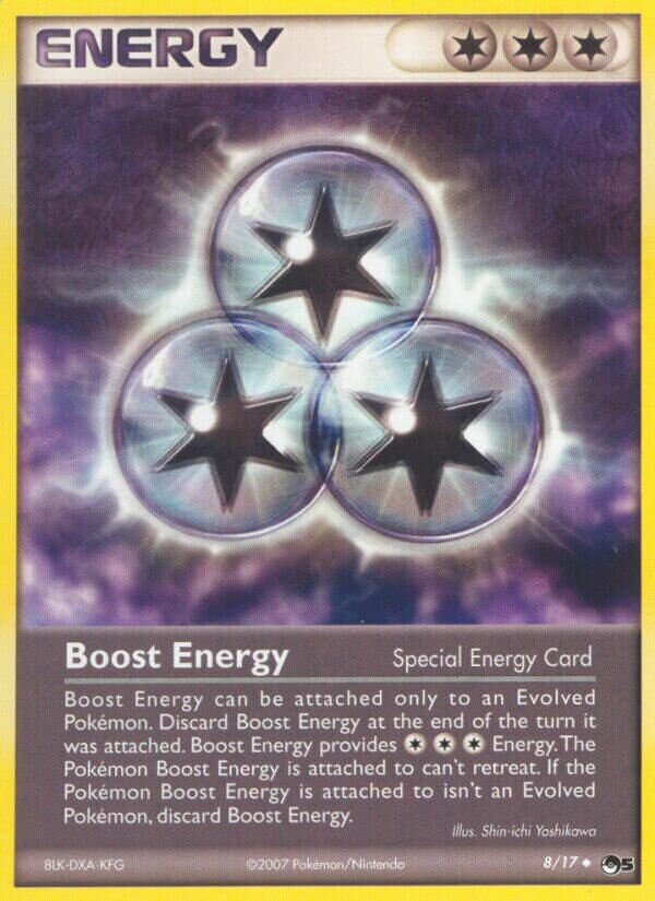 Boost Energy 008/17 — POP Series 5 (English Pokémon TCG card)