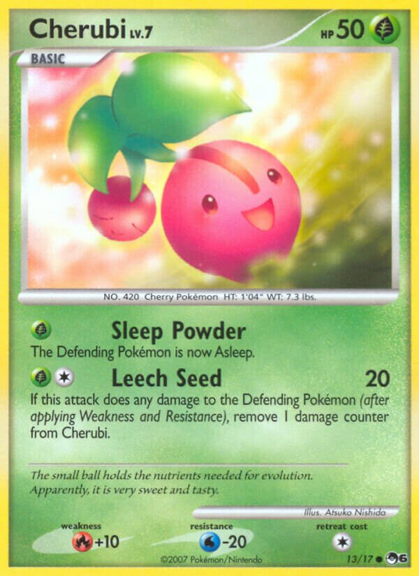 Cherubi 013/17 — POP Series 6 (English Pokémon TCG card)