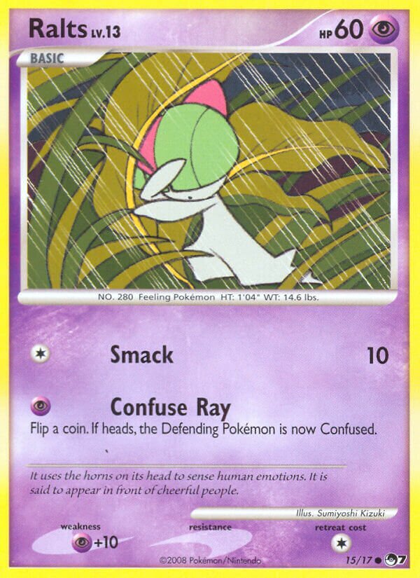 Ralts 015/17 — POP Series 7 (English Pokémon TCG card)