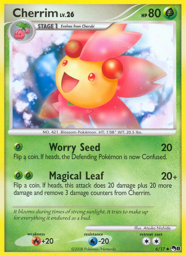 Cherrim 006/17 — POP Series 8 (English Pokémon TCG card)