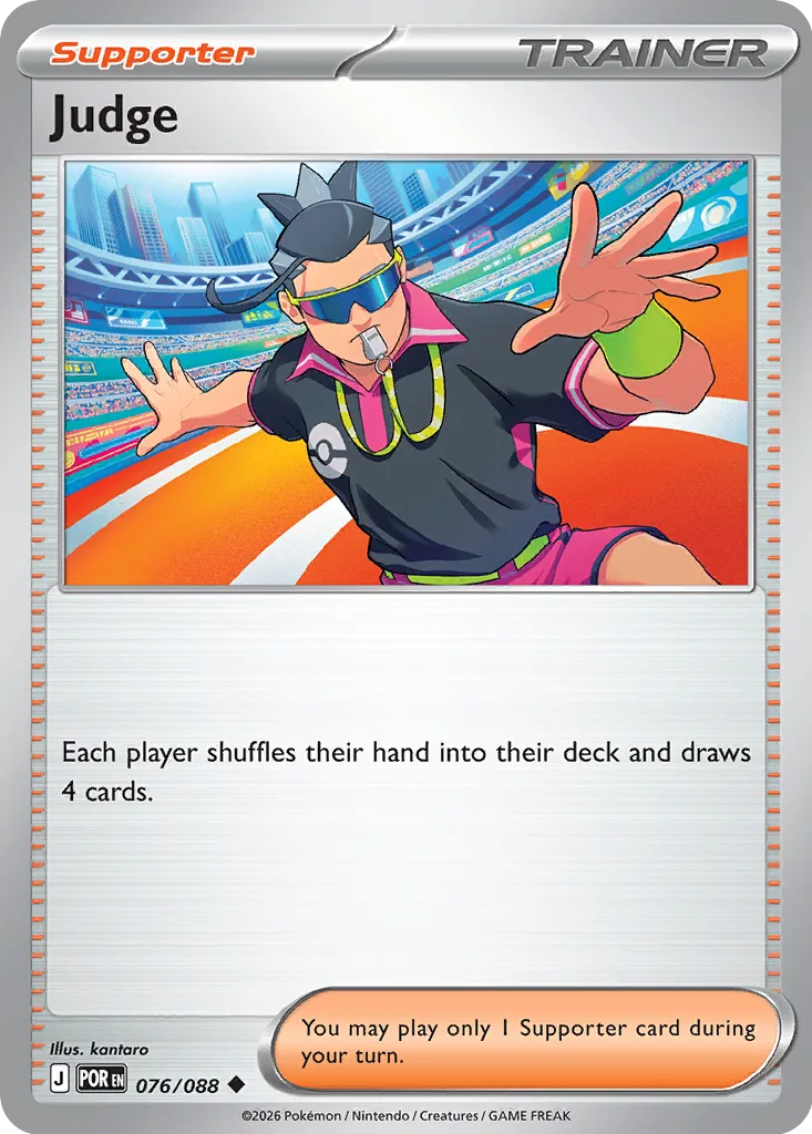 Judge 076/88 — Perfect Order (English Pokémon TCG card)