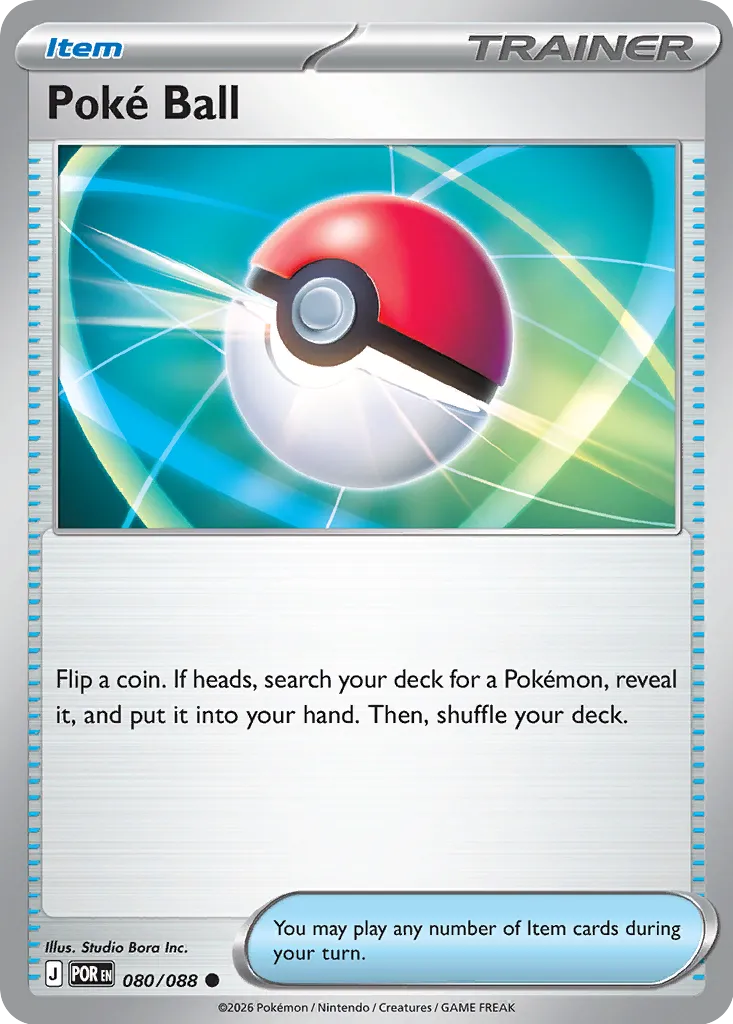 Poké Ball 080/88 — Perfect Order (English Pokémon TCG card)
