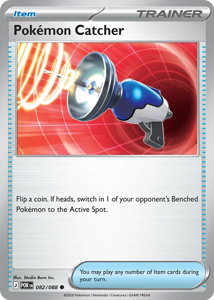 Pokémon Catcher 082/88 — Perfect Order (English Pokémon TCG card)