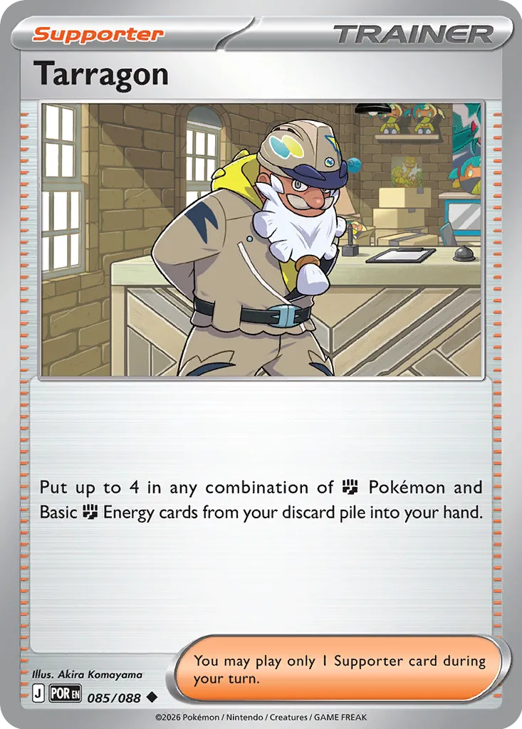 Tarragon 085/88 — Perfect Order (English Pokémon TCG card)