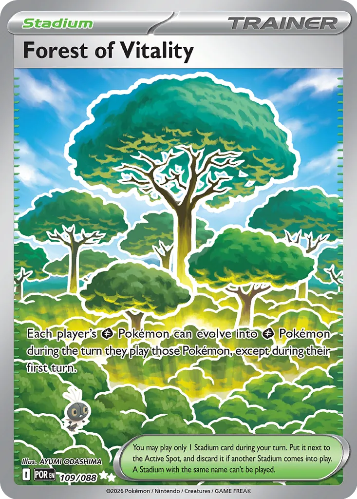 Forest of Vitality 109/88 — Perfect Order (English Pokémon TCG card)
