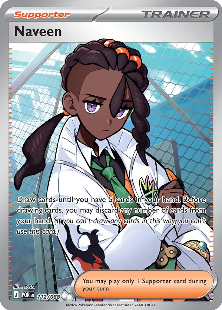 Naveen 112/88 — Perfect Order (English Pokémon TCG card)