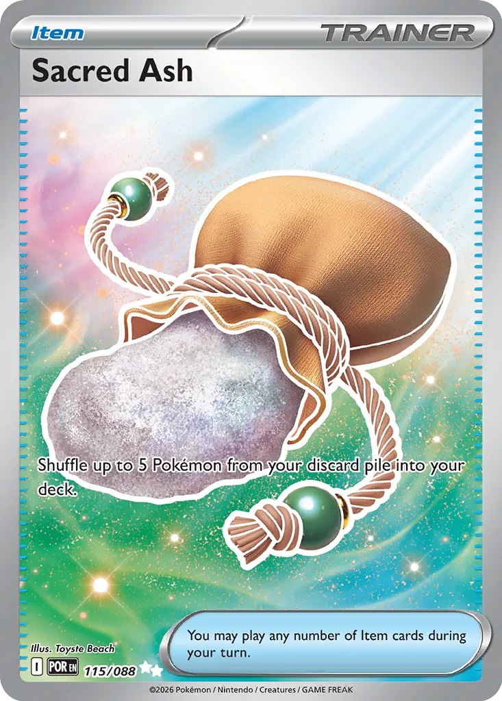 Sacred Ash 115/88 — Perfect Order (English Pokémon TCG card)