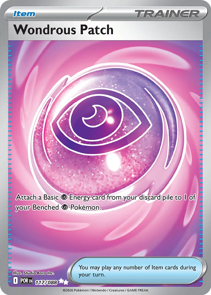 Wondrous Patch 117/88 — Perfect Order (English Pokémon TCG card)