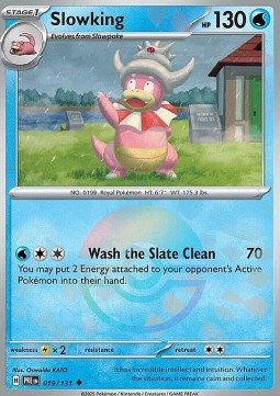 Slowking 019 — Prismatic Evolutions: Additionals (English Pokémon TCG card)