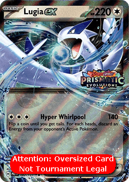 Lugia ex 082 — Prismatic Evolutions: Additionals (English Pokémon TCG card)