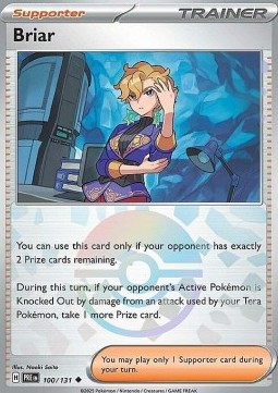 Briar 100 — Prismatic Evolutions: Additionals (English Pokémon TCG card)