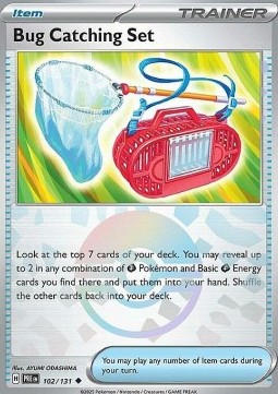 Bug Catching Set 102 — Prismatic Evolutions: Additionals (English Pokémon TCG card)