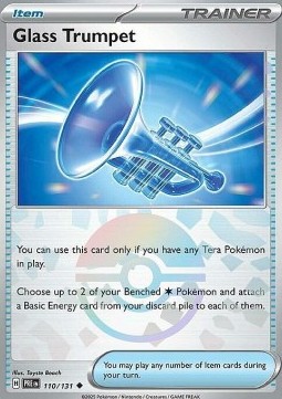 Glass Trumpet 110 — Prismatic Evolutions: Additionals (English Pokémon TCG card)