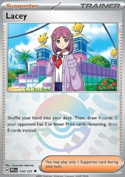 Lacey 114 — Prismatic Evolutions: Additionals (English Pokémon TCG card)