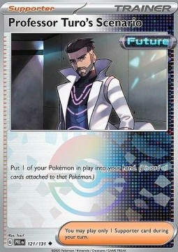 Professor Turo's Scenario 121 — Prismatic Evolutions: Additionals (English Pokémon TCG card)