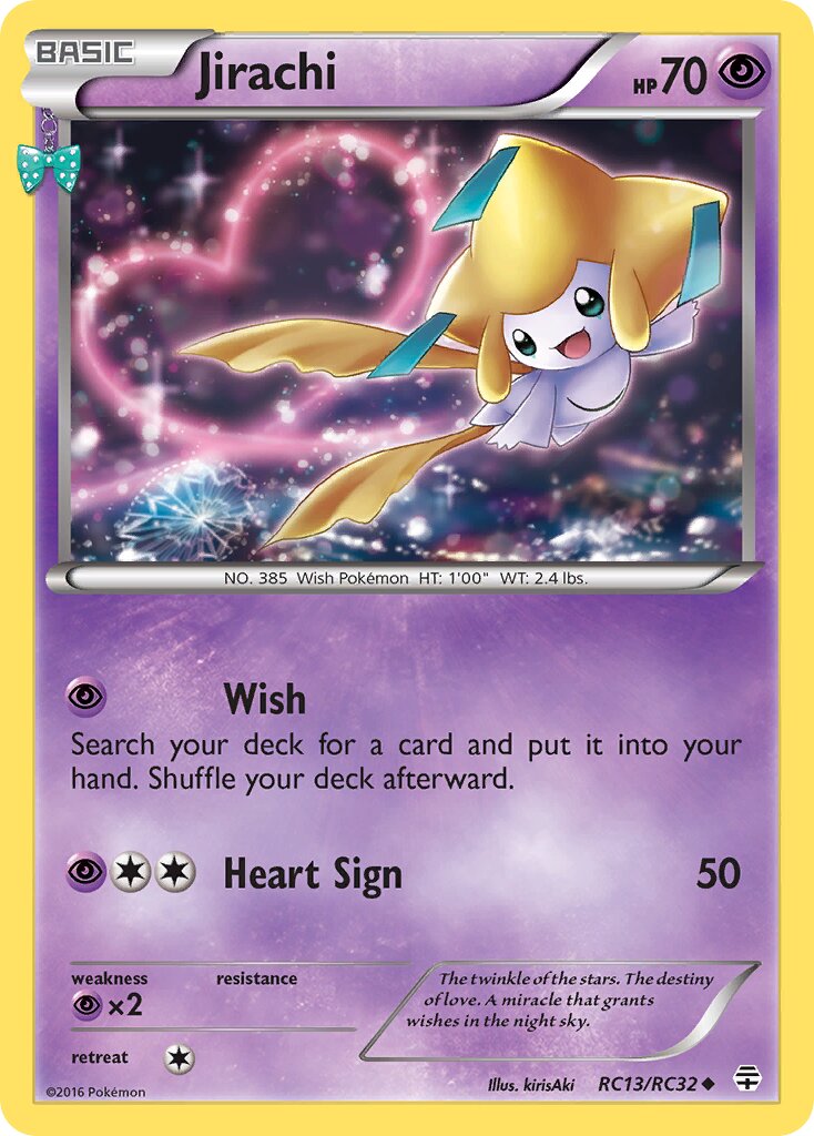 Jirachi 013/25 — Generation (Radiant Collection) (English Pokémon TCG card)
