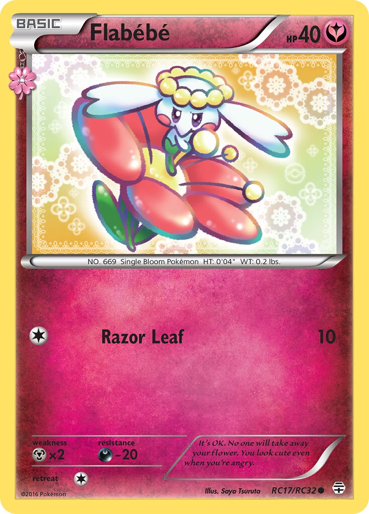 Flabébé 017/25 — Generation (Radiant Collection) (English Pokémon TCG card)