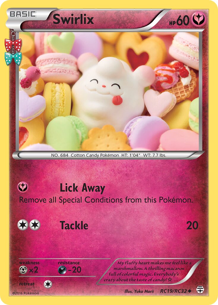 Swirlix 019/25 — Generation (Radiant Collection) (English Pokémon TCG card)