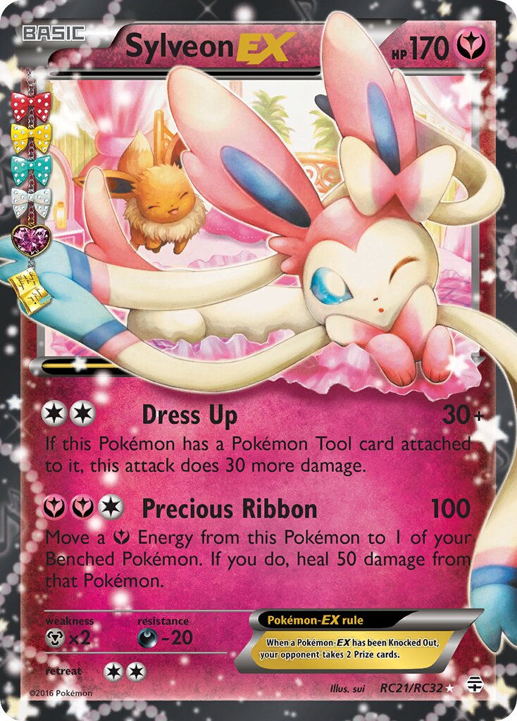 Sylveon-EX 021/25 — Generation (Radiant Collection) (English Pokémon TCG card)